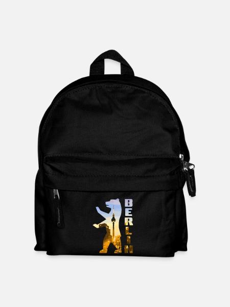 Berlin Bear - Kids' Backpack - black