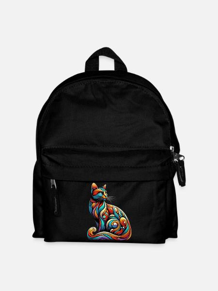 Chat - Sac à dos Enfant - noir