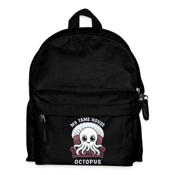 Süße Oktopus - Kinder Rucksack - Schwarz - Vorne