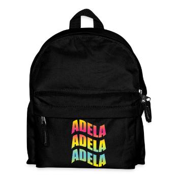 Adela wave effect t-shirt wave effect t-shirt - Kids' Backpack - black - Front