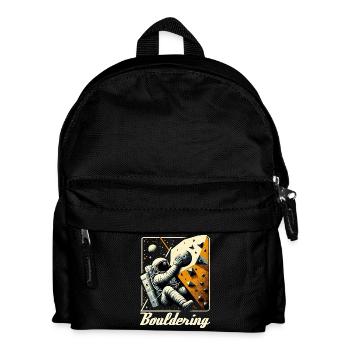 Astronaute de bloc Astronaute Astronaute Cadeau - Sac à dos Enfant - noir - Devant