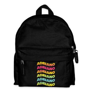 T-shirt Adriano t-shirt effet vague - Sac à dos Enfant - noir - Devant