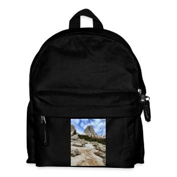 Snow-capped mountains - Kids' Backpack - black - Front