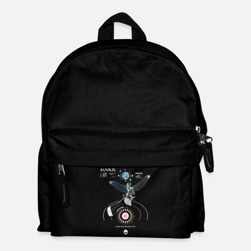 Kitesurfer - Kinder Rucksack - Schwarz
