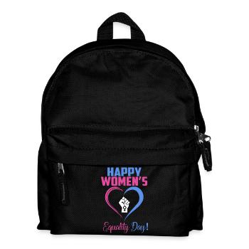 Happy Women's Equality Day - Kids' Backpack - black - Front
