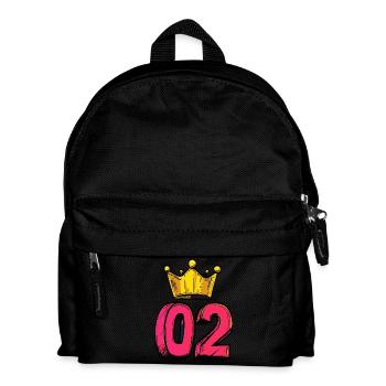 Jersey à 2 chiffres Couronne - Sac à dos Enfant - noir - Devant