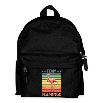 Flamingo - Kids' Backpack - black - Front