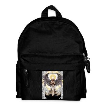Das Flüstern des Erzengels - Kinder Rucksack - Schwarz - Vorne