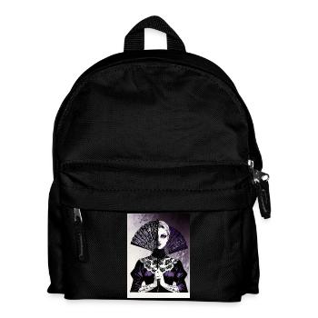 Dentelle et mensonges - Sac à dos Enfant - noir - Devant