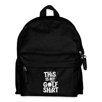 Golfeur drôle fête des pères amateur de golf c’est mon - Sac à dos Enfant - noir - Devant