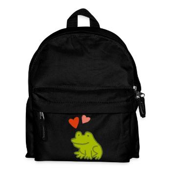 Mutfrosch 2 - Kinder Rucksack - Schwarz - Vorne