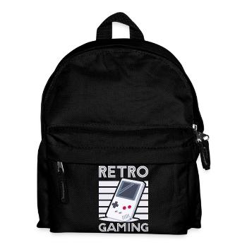 Retro Gaming 1 by Helfspawn - Kids' Backpack - black - Front