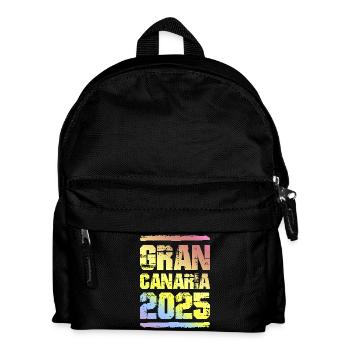 Gran Canaria 2025 Colorful - Kids' Backpack - black - Front
