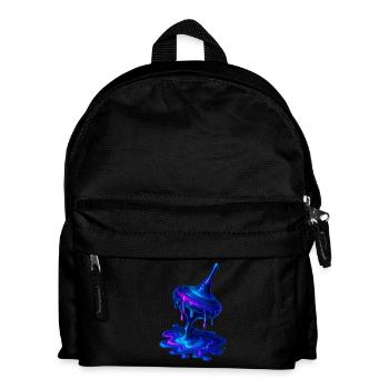 Melting Top Blue Purple - Kids' Backpack - black - Front