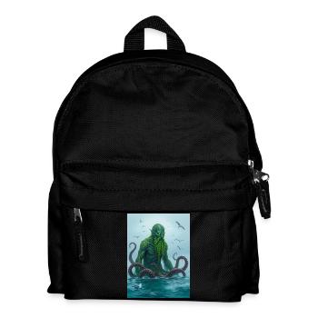Iku-Turso, baltischer Krake der finnischen Mythologie und Folklore - Kinder Rucksack - Schwarz - Vorne
