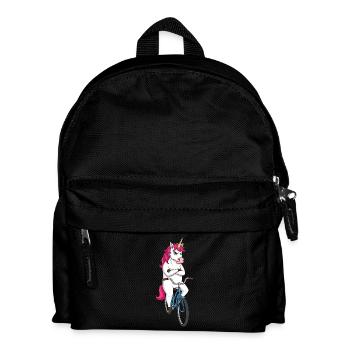 Grim Licorne sur roue - Pour les cyclistes - Sac à dos Enfant - noir - Devant