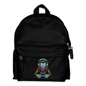 Zombie Zocker Power: Level Up mit Untoten! - Kinder Rucksack - Schwarz - Vorne