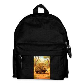 Echidna Un vagabond épineux au charme ancien - Sac à dos Enfant - noir - Devant