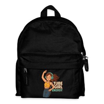 Tube Girl Energy - Kids' Backpack - black - Front