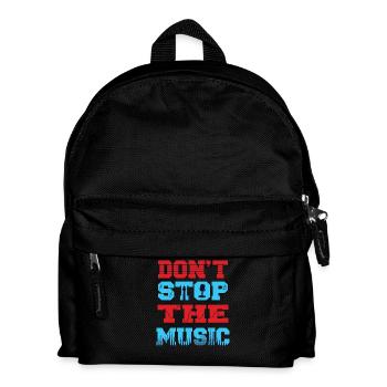 Don ́t stop the music - Kids' Backpack - black - Front