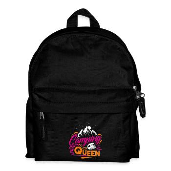 Reine du camping - Sac à dos Enfant - noir - Devant