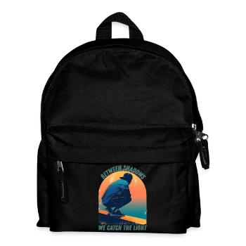 Entre Ombres et Lumière  - Sac à dos Enfant - noir - Devant
