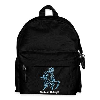 Néon du Squelette de Minuit - Sac à dos Enfant - noir - Devant