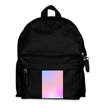Dreamy Cotton Candy Pastel Gradient - Kids' Backpack - black - Front