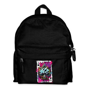 As de pique - Sac à dos Enfant - noir - Devant