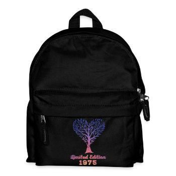 Vintage 1975 - Kinder Rucksack - Schwarz - Vorne