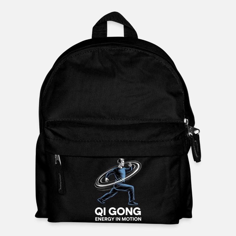 Qigong Tai Chi - Kids' Backpack - black