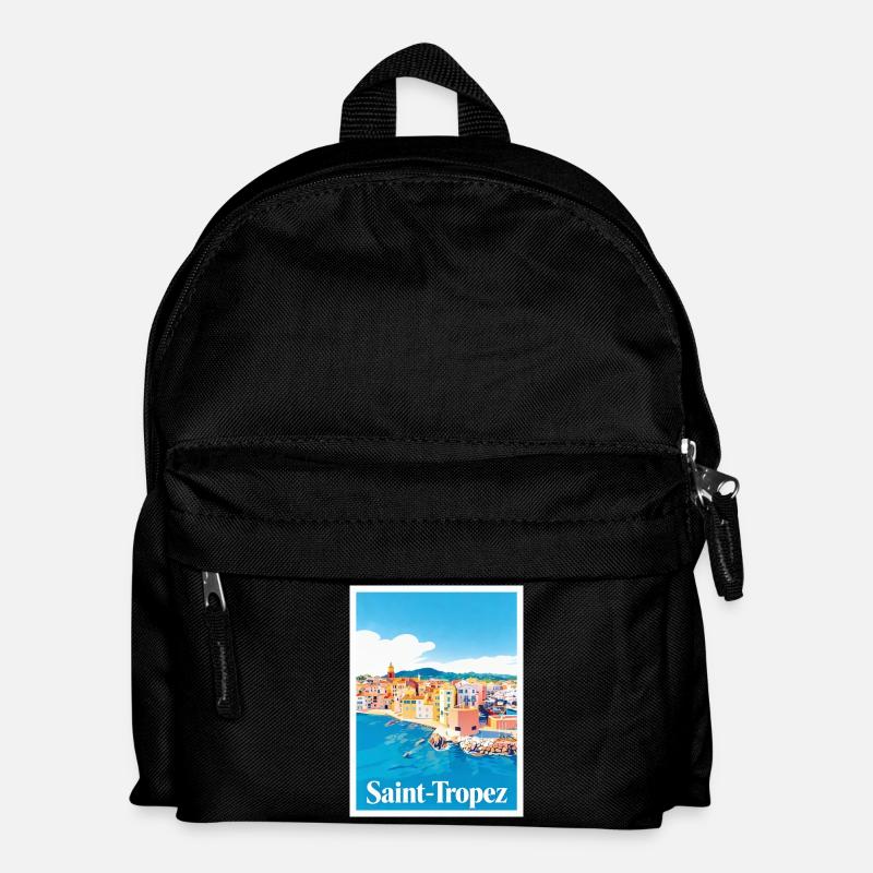 Saint-Tropez Côte d'Azur - Kids' Backpack - black