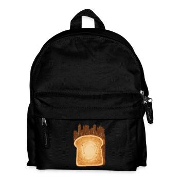 Chocolate Cream Toast - Kids' Backpack - black - Front