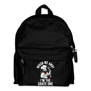 Grate Chef Whisk Master - Kids' Backpack - black - Front