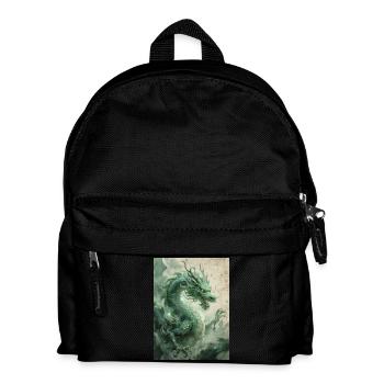 Le Souverain d'Orient : Le Dragon Azur (Qinglong) - Sac à dos Enfant - noir - Devant
