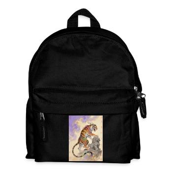 Die Himmlische Rasse: Zouwu – Heiliger Schwung - Kinder Rucksack - Schwarz - Vorne