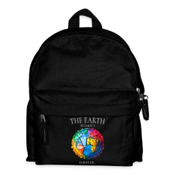 The Earth Without Art - Kinder Rucksack - Schwarz - Vorne