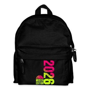 Basketball Master Edition 2026 en rose citron - Sac à dos Enfant - noir - Devant