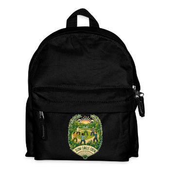 SLOW CIRCLE CREW Clouds - Kids' Backpack - black - Front