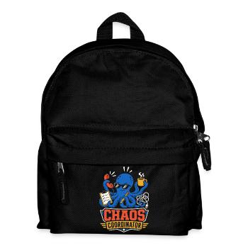 Chaos Coordinator Octopus - Kids' Backpack - black - Front