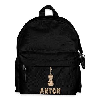 Anton - Kids' Backpack - black - Front