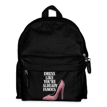 Habille-toi comme si tu étais déjà célèbre - Talon Rose - Sac à dos Enfant - noir - Devant