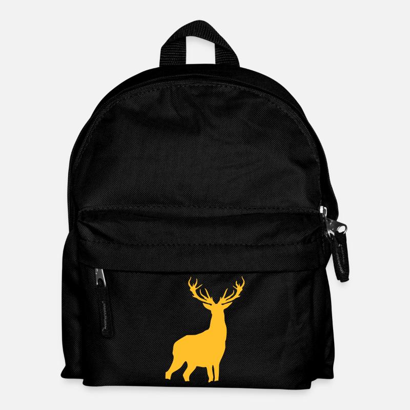 Deer - Kinder Rucksack - Schwarz