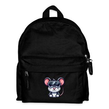 Mouse Rat VR Gamer Gaming Science Fiction - Kids' Backpack - black - Front