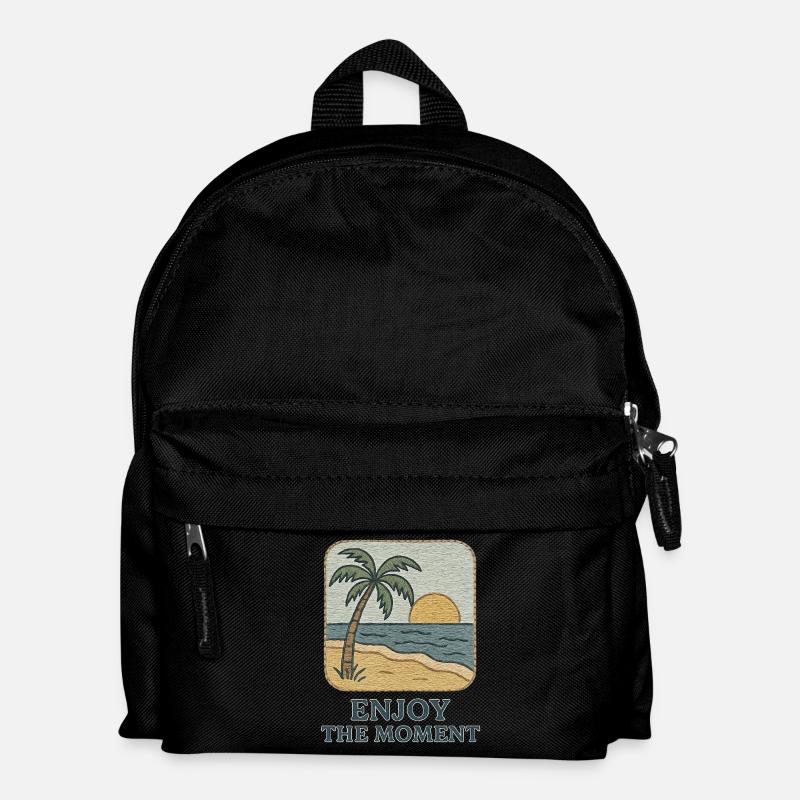 Summer Vacation - Kinder Rucksack - Schwarz