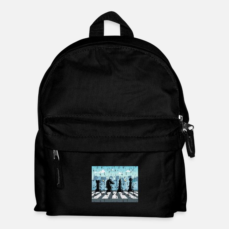 Chess chess players - Kids' Backpack - black