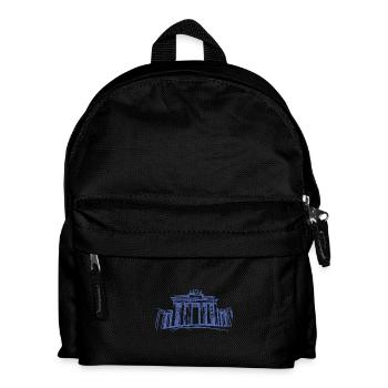 Porte de Brandebourg de Berlin – symbolique - Sac à dos Enfant - noir - Devant