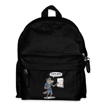 Date de la pleine lune ? Je n’ai pas le temps! - Sac à dos Enfant - noir - Devant