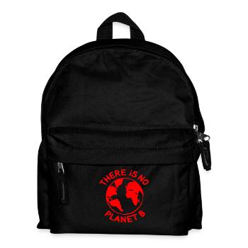 There is no planet B - Kids' Backpack - black - Front