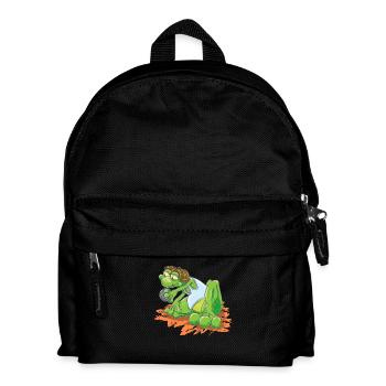 Petanque - Kinder Rucksack - Schwarz - Vorne